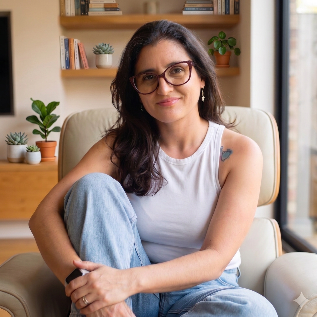 Tati, psychologist and psychotherapist, facilitator of Clinical Voice